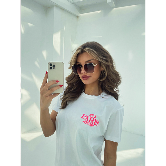 T-Shirt Pink Velvet Neon NR3 Paris