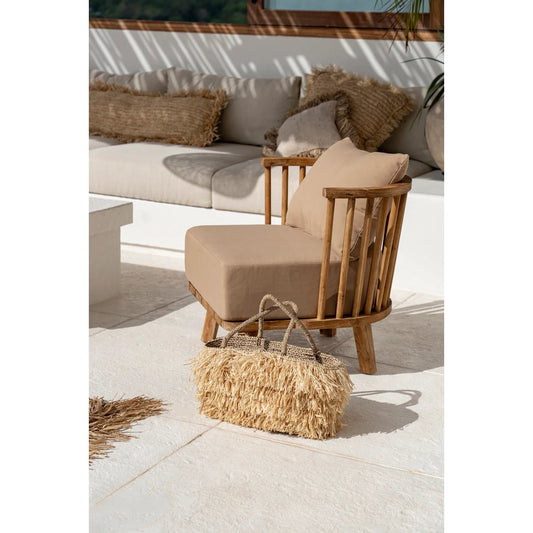 Der Raffia Bahamas Korb - Natürlich