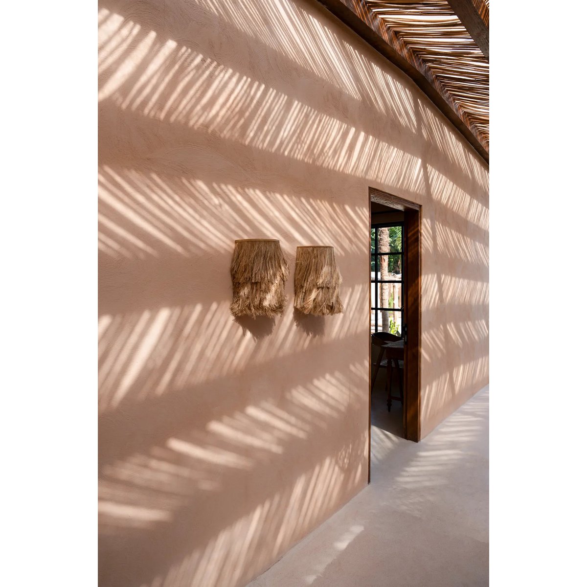 Die Abaca-Wandapplikation – Natur – S