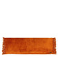 Der Oh My Gee Kissenbezug – Rostsamt – 35 x 100
