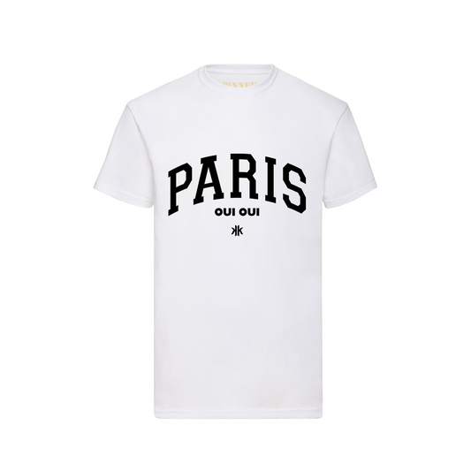T-Shirt Paris Oui Oui Schwarz